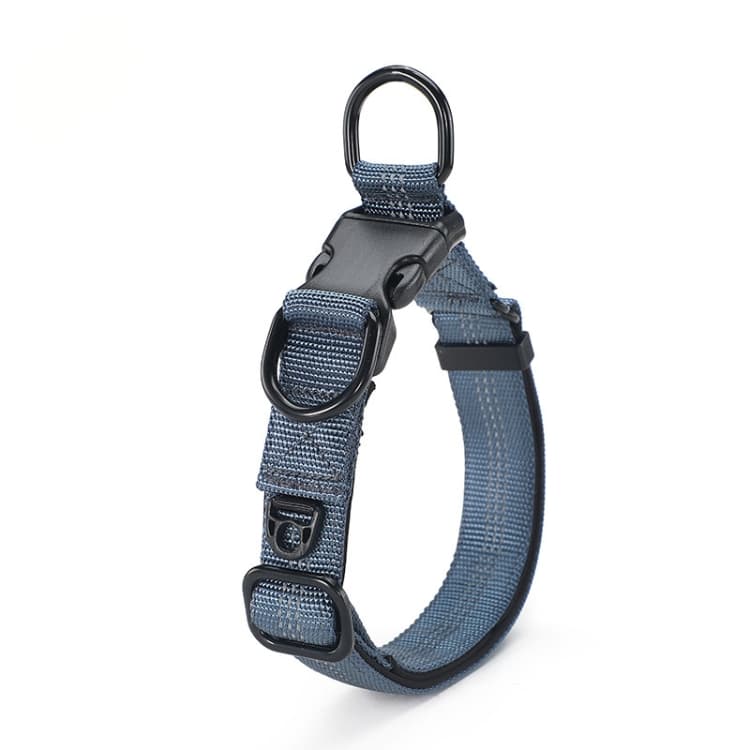 Collare telescopico per cani CW1100, specifica: XL 35-55 cm (grigio blu) - Immagine 1
