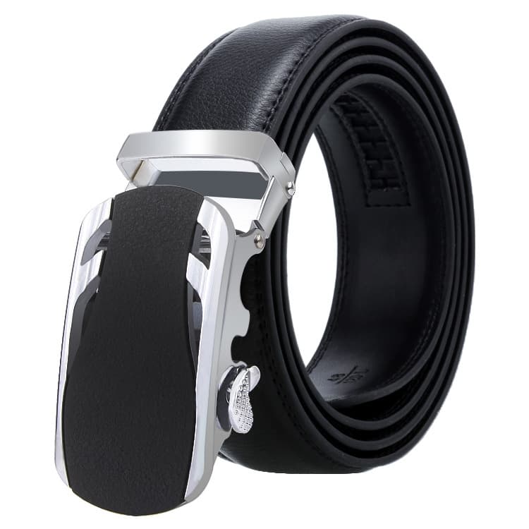 Cintura automatica casual Dandali per uomo in pelle morbida con fibbia, lunghezza (cm): 125 cm (ZD-38) - Immagine 1