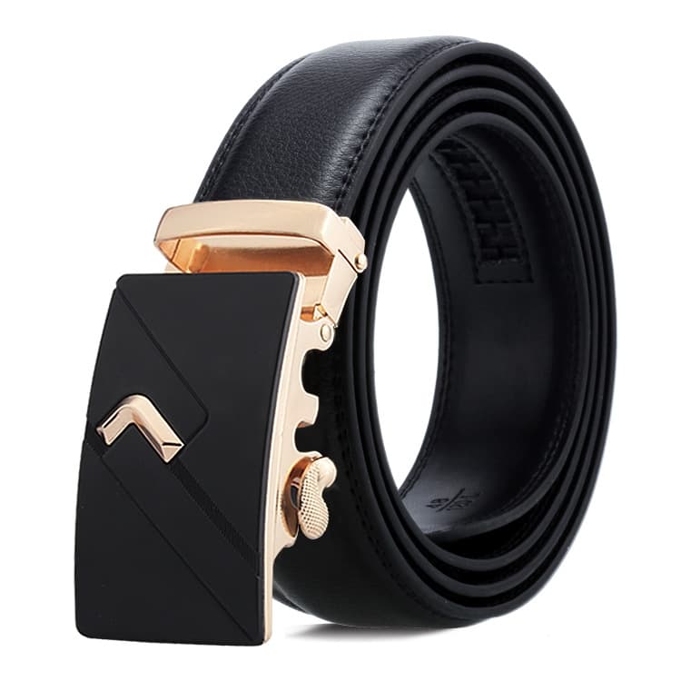 Cintura automatica casual in pelle morbida per uomo Dandali, lunghezza (cm): taglia unica 110-125 cm (ZD-15) - Immagine 1