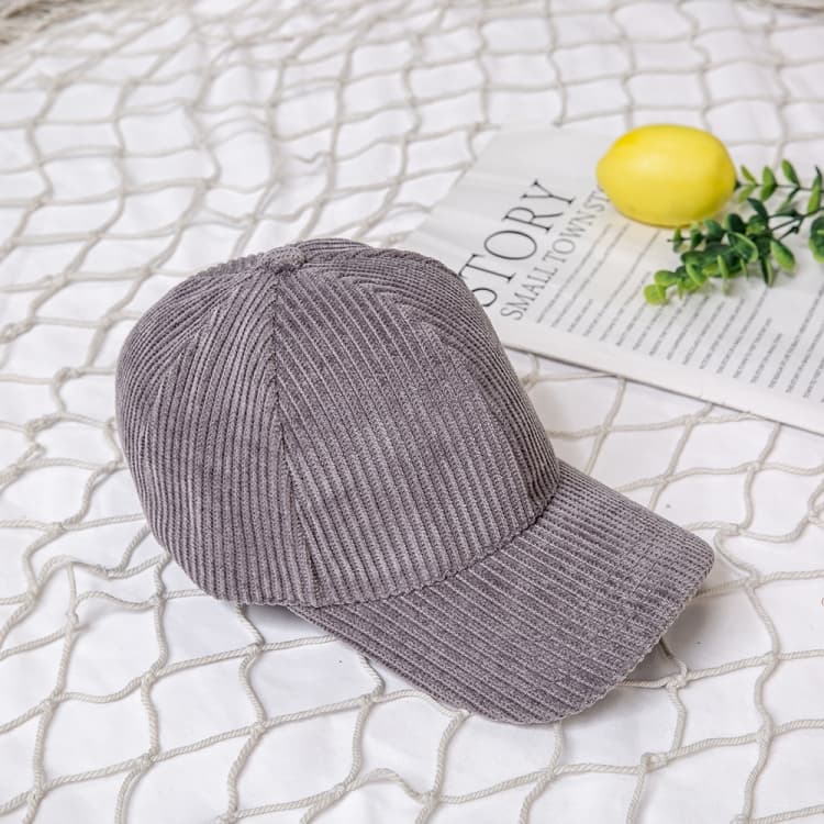 Cappello Speciale con Parrucca Staccabile a Righe in Velluto con Visiera per 8261E (Grigio) - Immagine 1