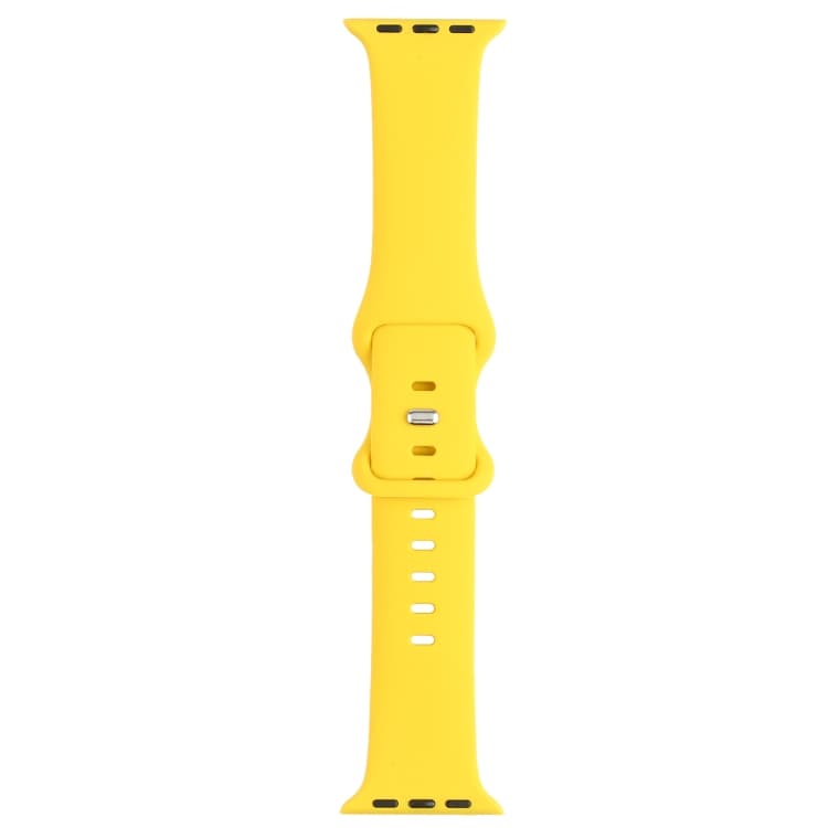 Cinturino per Orologio Double Wear Rivets per Serie 7 41mm / 6 & SE & 5 & 4 40mm / 3 & 2 & 1 38mm (Giallo) - Immagine 1