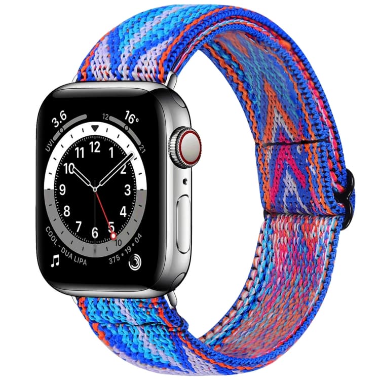 Cinturino elastico per Apple Watch Serie 7 41mm / 6 & SE & 5 & 4 40mm / 3 & 2 & 1 38mm(02) - Immagine 1