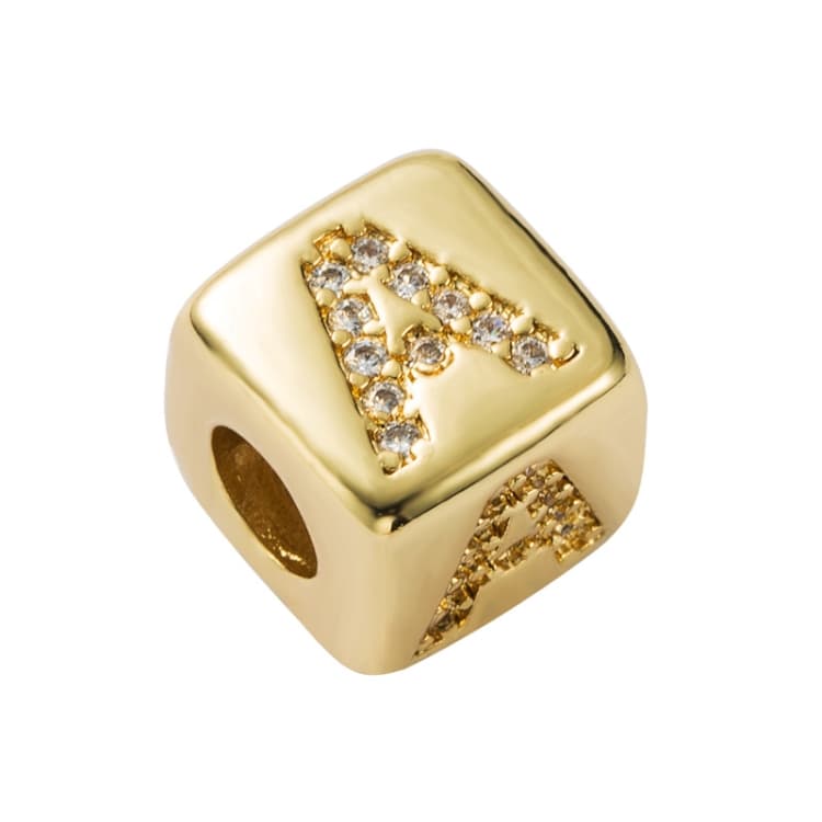 English Letter Beads Bracelet Brass Micro-inlaid Couple Red String Pull DIY Bracelet Jewelry, Style:A - Immagine 1