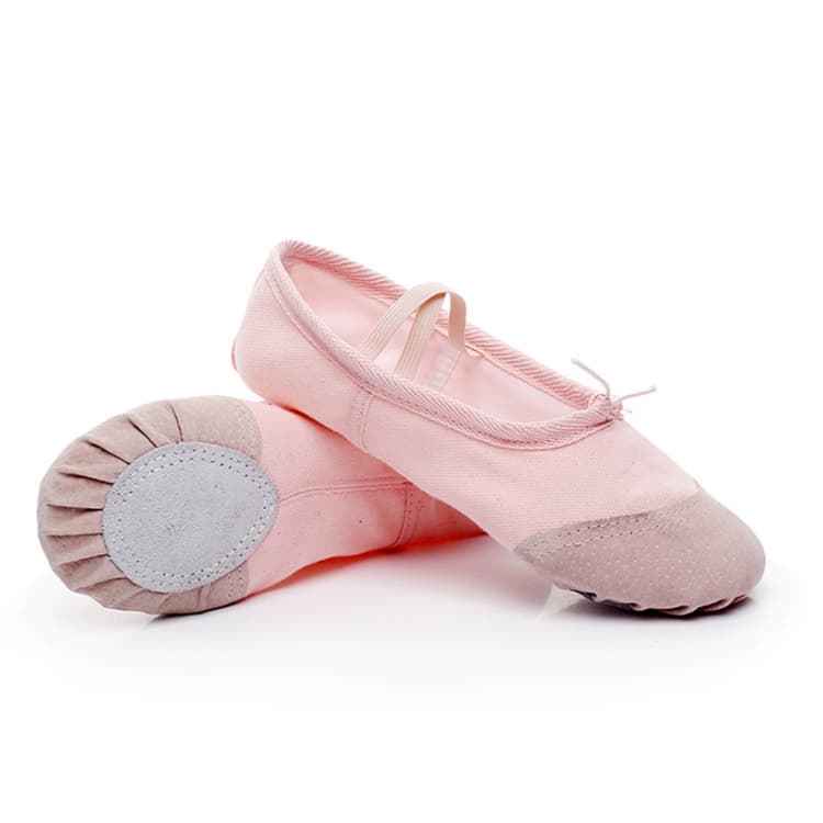 Flats Soft Ballet Shoes Latin Yoga Dance Sport Shoes for Children & Adult(Flesh Color) - Immagine 1