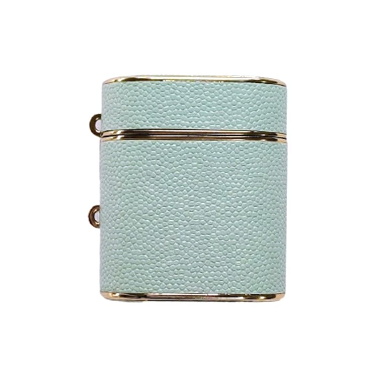 Custodia protettiva per AirPods 2/1 con texture a sfera cilindrica (Verde) - Immagine 1