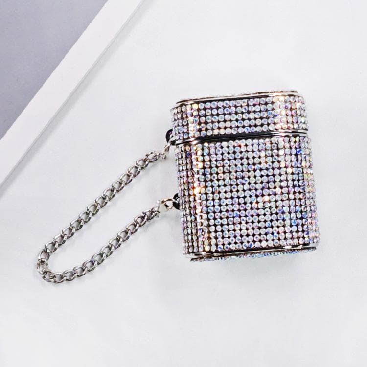 Custodia protettiva per auricolari Bluetooth AirPods 2/1 a forma di diamante cilindrico (colorata) - Immagine 1
