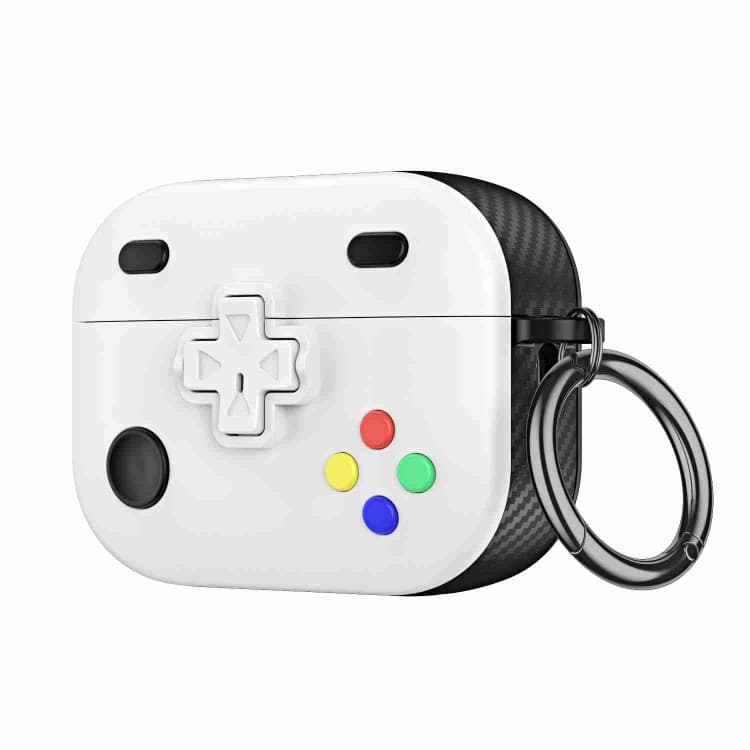 Custodia protettiva per AirPods 3 a forma di console di gioco (Bianco) - Immagine 1