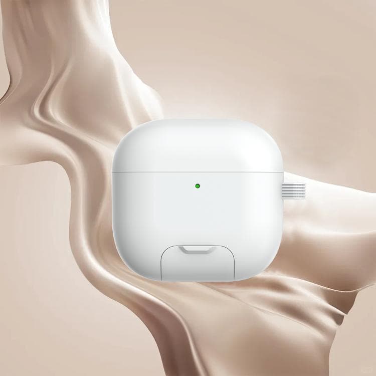 Custodia protettiva per auricolari AirPods 4 ANC Galaxy con doppia chiusura magnetica (Bianco) - Immagine 1