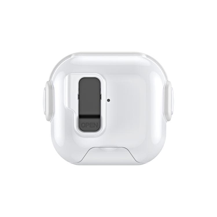 Custodia per AirPods 4 con Fata Musicale e Portachiavi (Nero Bianco) - Immagine 1