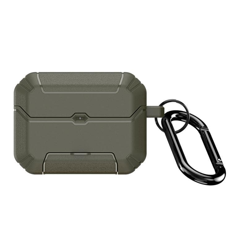 Custodia per AirPods Pro 2 DUX DUCIS PECS Series Design a coda di granchio Antiscivolo Antiurto (Verde) - Immagine 1
