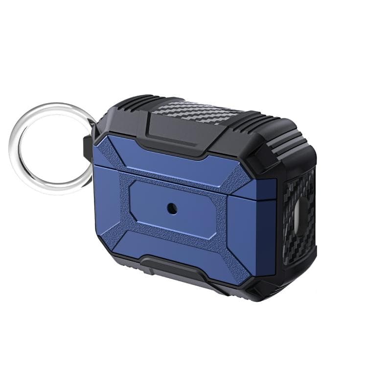Custodia protettiva antiurto a quattro angoli Battle Armor per AirPods Pro 3 (Blu) - Immagine 1