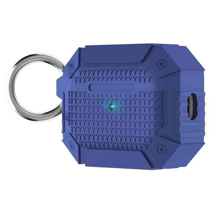 For AirPods Pro 3 Wireless Earphones Shockproof Armor Protective Case(Blue)