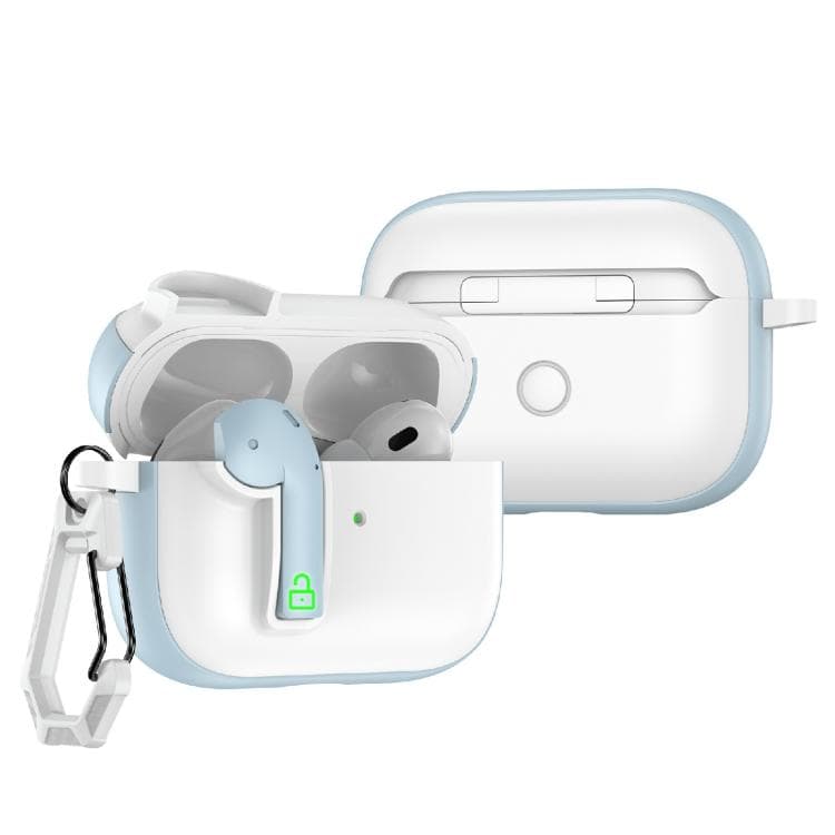 Custodia protettiva per auricolari AirPods Pro Colorful Lock (Azzurro chiaro) - Immagine 1