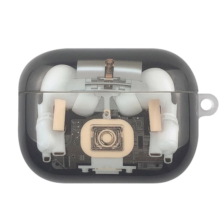 Custodia protettiva per auricolari in TPU con struttura meccanica per AirPods Pro - Immagine 1