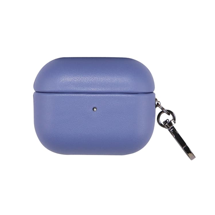 Custodia protettiva in pelle PU per auricolari wireless Bluetooth AirPods 3 (Glicine) - Immagine 1