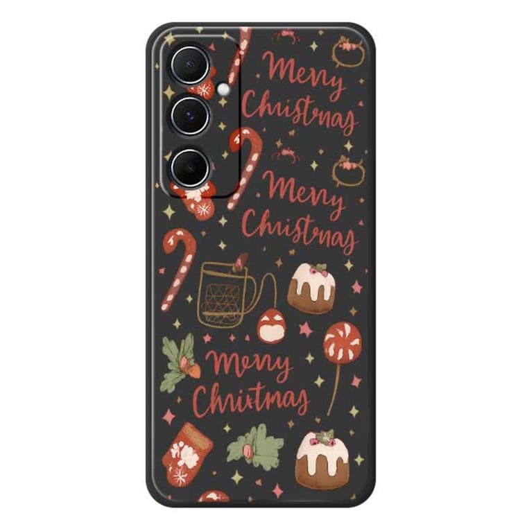 For iPhone 16 B Series Minimalist TPU Creative Painted Phone Case(Black A0997) - Immagine 1