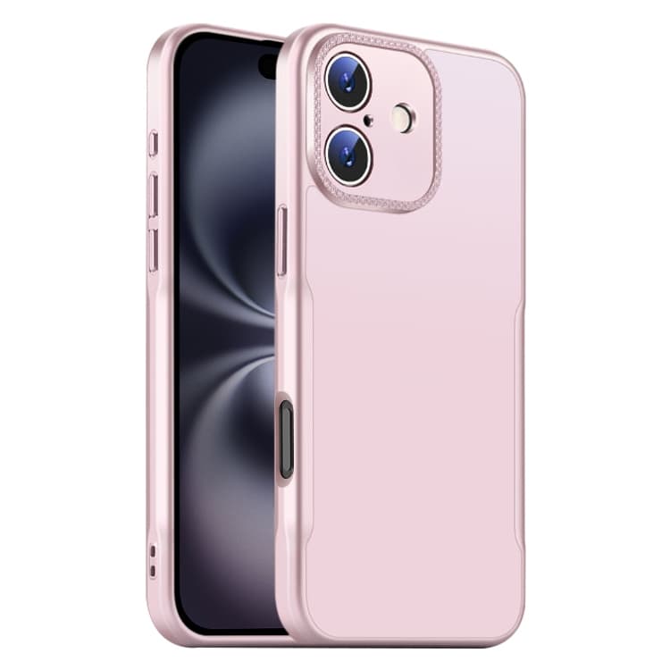 For iPhone 16 Blade Slim AG Matte Shockproof Phone Case(Pink) - Immagine 1