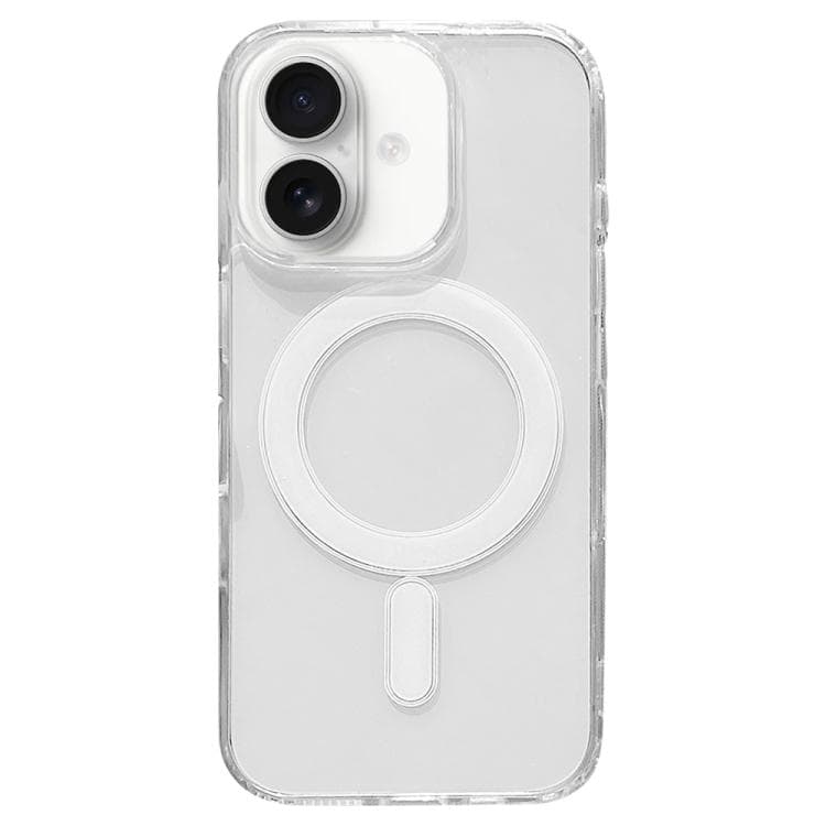 For iPhone 16 Clear Acrylic TPU MagSafe Phone Case, Pop-up Animation Version(Transparent) - Immagine 1
