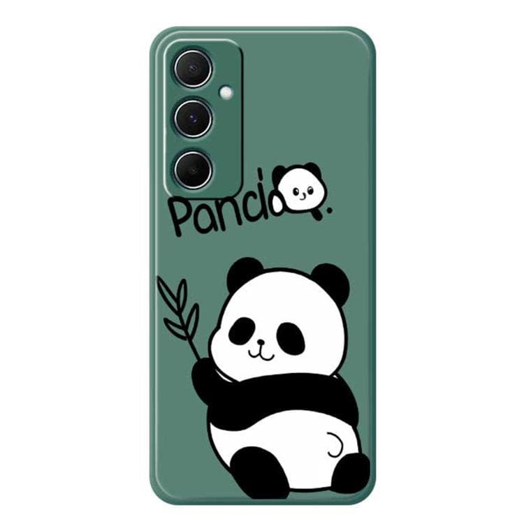 For iPhone 16 E Series Minimalist TPU Creative Painted Phone Case(Green A1073) - Immagine 1