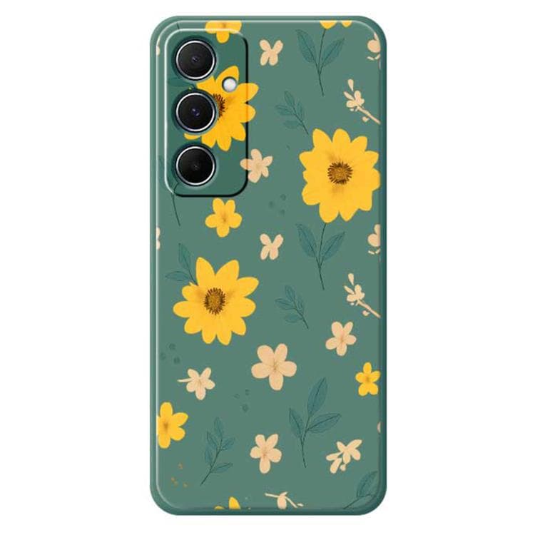 For iPhone 16 E Series Minimalist TPU Creative Painted Phone Case(Green A1074) - Immagine 1