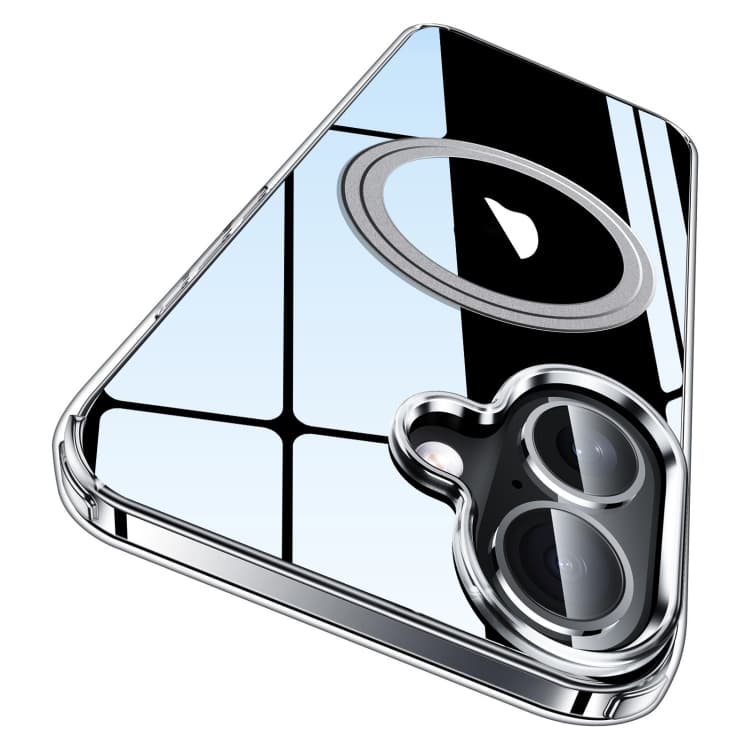 For iPhone 16 LK Crystal Clear MagSafe Magnetic Phone Case(Transparent) - Immagine 1
