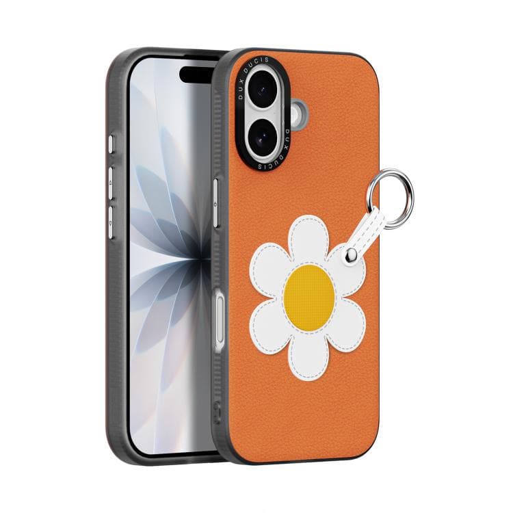 For iPhone 17 DUX DUCIS LUVY Series Phone Case with Finger Ring Buckle(Starlight Daisy) - Immagine 1