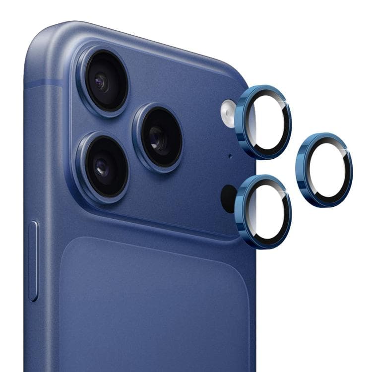 For iPhone 17 Pro / 17 Pro Max ENKAY AR Anti-reflection Camera Lens Glass Full Film(Dark Blue) - Immagine 1