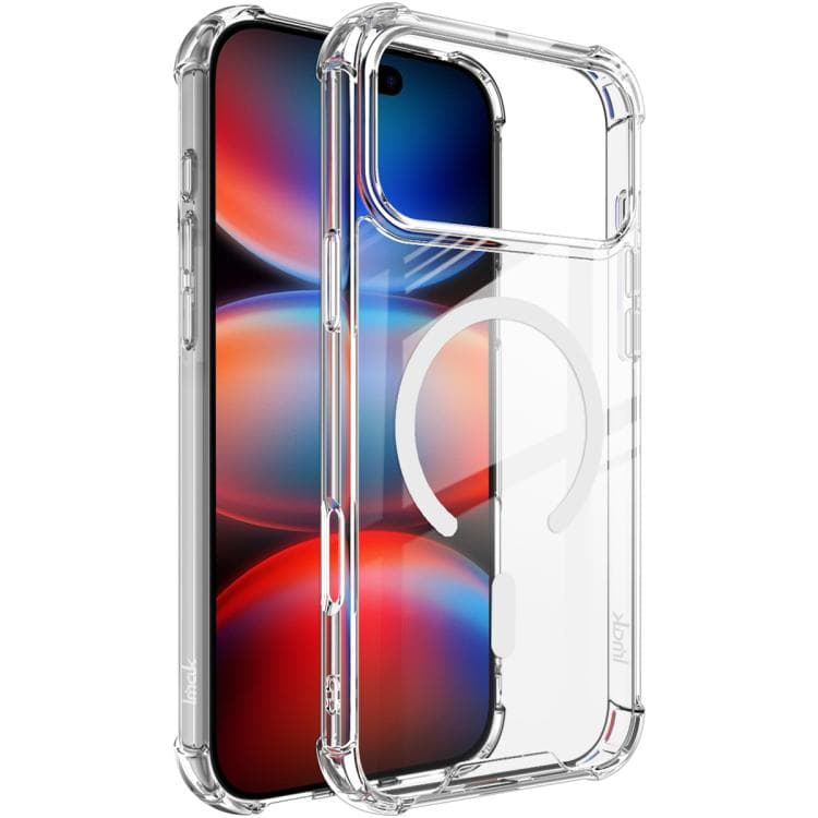 For iPhone 17 Pro IMAK Space Shield PC + TPU Airbag Shockproof MagSafe Phone Case(Transparent) - Immagine 1