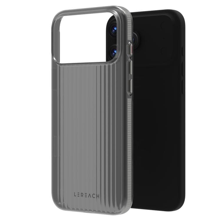 For iPhone 17 Pro LeReach TOC Icicle Series Ice Mist Double-Sided Non-Slip Phone Case(Gray) - Immagine 1