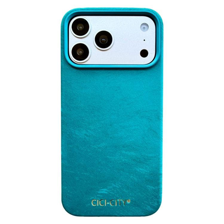 For iPhone 17 Pro Max CICI-CITY CH-67 Velvet Invisible Magnetic Solid Color Phone Case(Coffee) - Immagine 1
