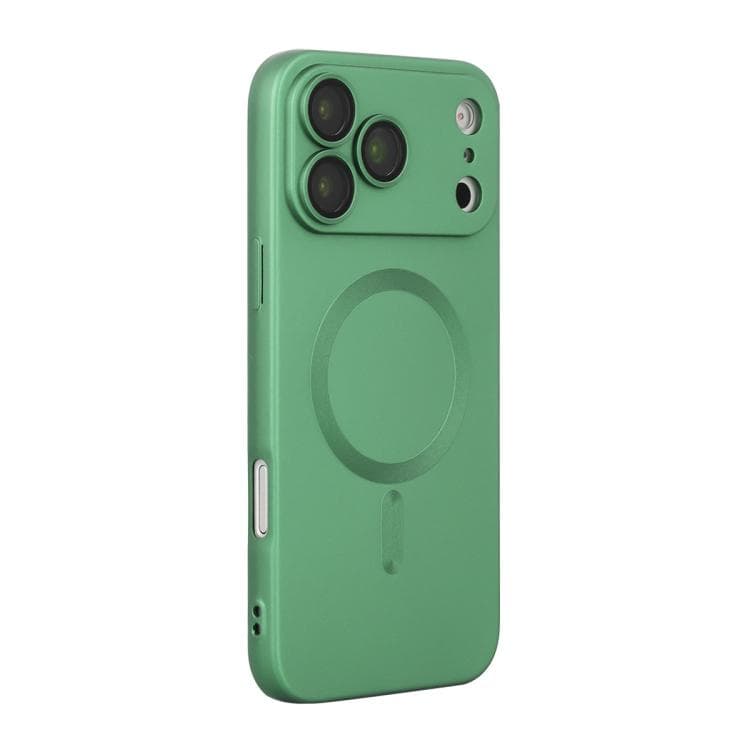 For iPhone 17 Pro Max ENKAY MagSafe Matte TPU Phone Case with Lens Film(Green) - Immagine 1