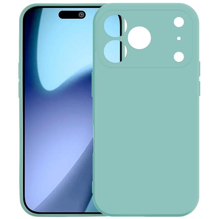 For iPhone 17 Pro Max Kalebol Precise Cutouts Solid Color TPU Phone Case(Light Blue) - Immagine 1