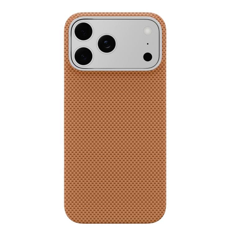 For iPhone 17 Pro Max Nanofiber MagSafe Magnetic Phone Case(Brown) - Immagine 1