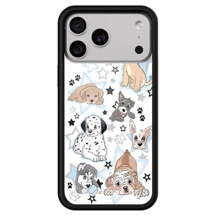 For iPhone 17 Pro Max WildFlow Cartoon Party Series Pattern Phone Case(Puppy Party) - Immagine 1