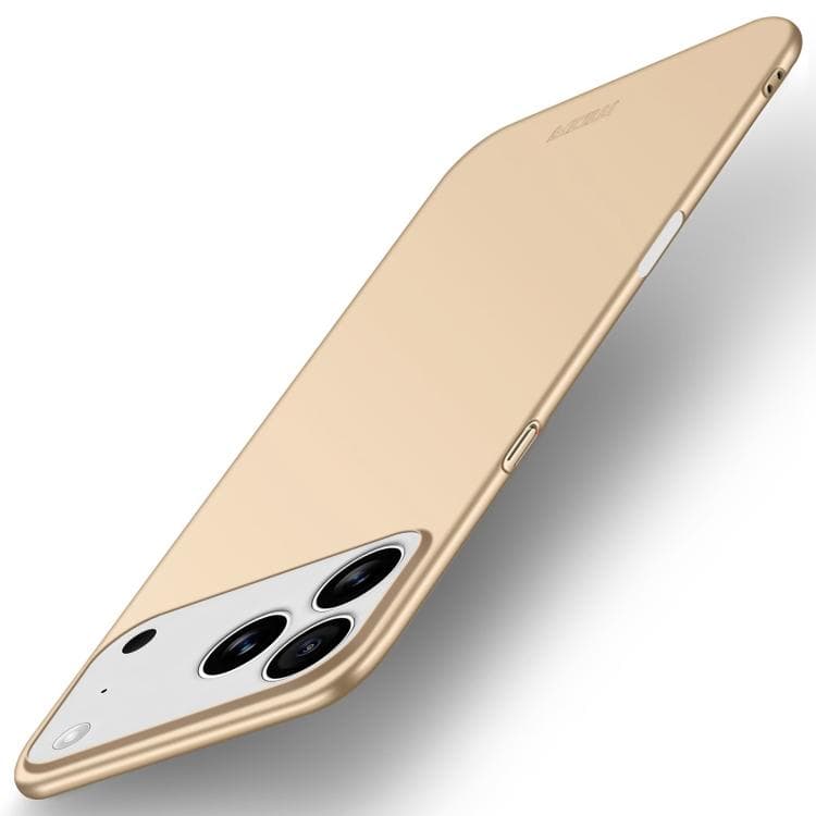 For iPhone 17 Pro MOFI Frosted PC Ultra-thin Hard Phone Case(Gold) - Immagine 1