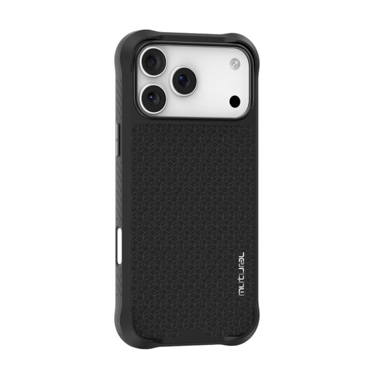 For iPhone 17 Pro Mutural Honored Armor Series TPU Magnetic MagSafe Phone Case(Black) - Immagine 1
