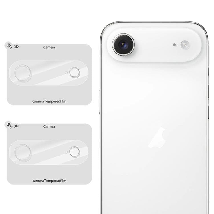 For iPhone Air 2pcs/Set LeReach TF Series 3D Full Coverage Version HD Wear-Resistant Camera Lens Glass Film(Clear) - Immagine 1
