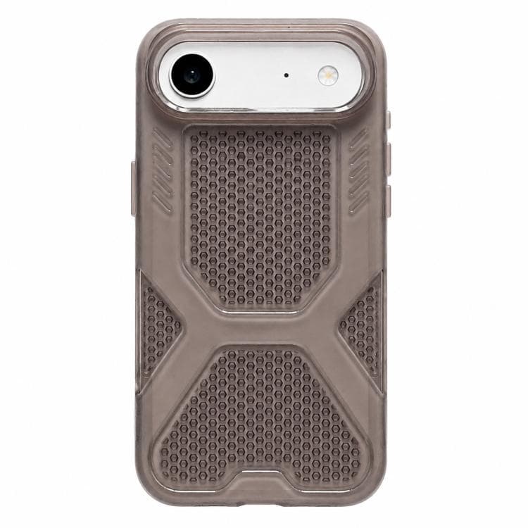 For iPhone Air Cool Jelly Heat Dissipation TPU Phone Case(Space Gray) - Immagine 1