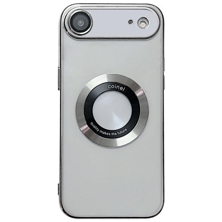 For iPhone Air Electroplating Magsafe TPU Phone Case(Silver) - Immagine 1