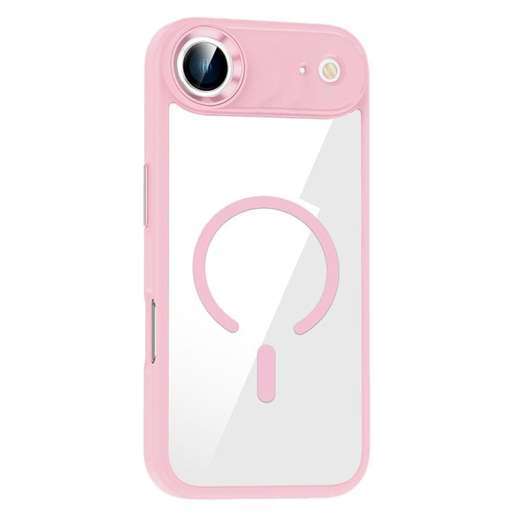 For iPhone Air MagSafe Anti-fingerprint Highly Transparent PC Phone Case(Pink) - Immagine 1
