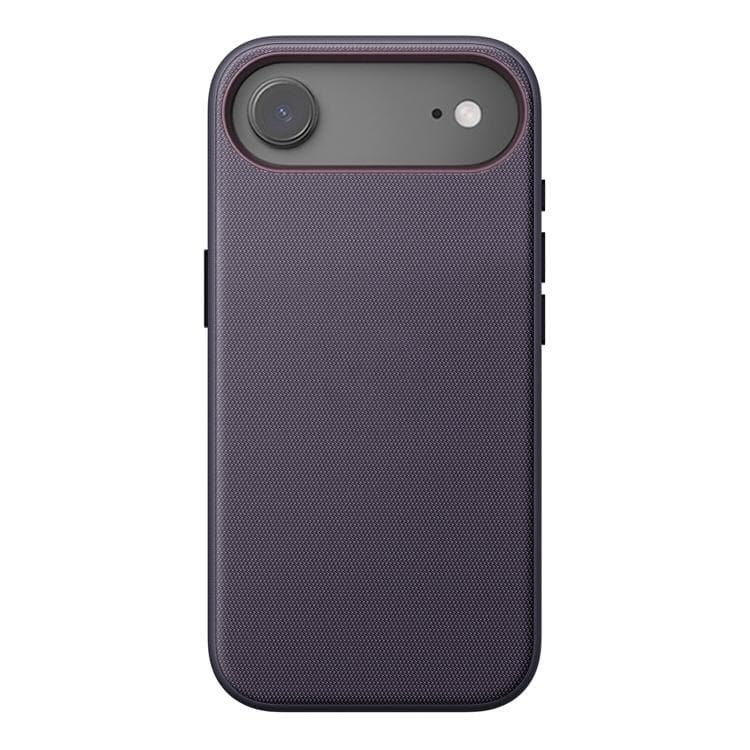 For iPhone Air Official Tech Fabric Texture Side-Stick TPU Magnetic Phone Case, No AI Camera Button(Purple) - Immagine 1