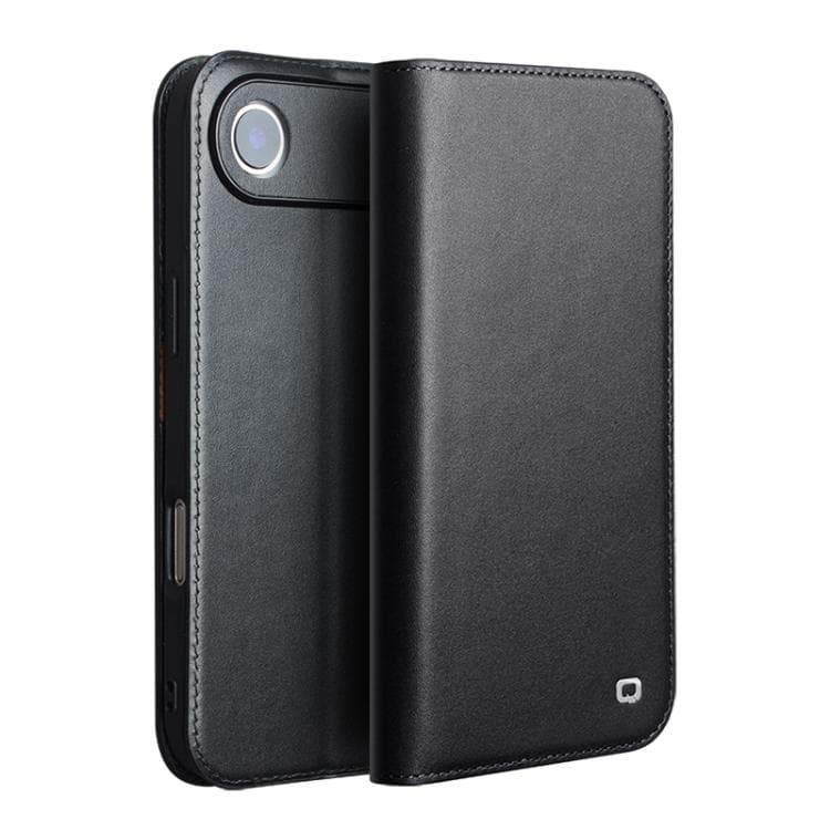 For iPhone Air QIALINO Classic Gen2 Genuine Leather Phone Case(Black) - Immagine 1