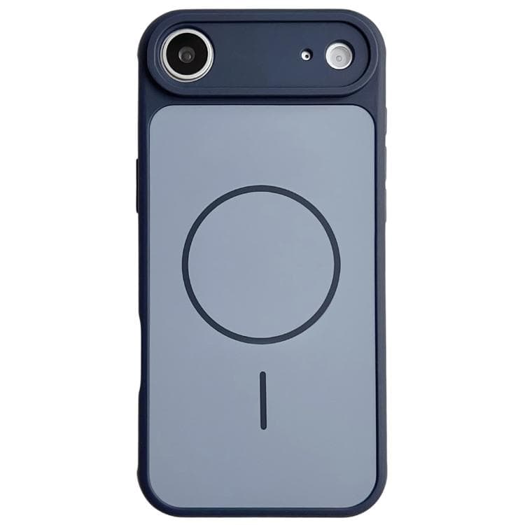 For iPhone Air Skin Feel Color Blocking Cooling Magnetic Phone Case(Royal Blue) - Immagine 1