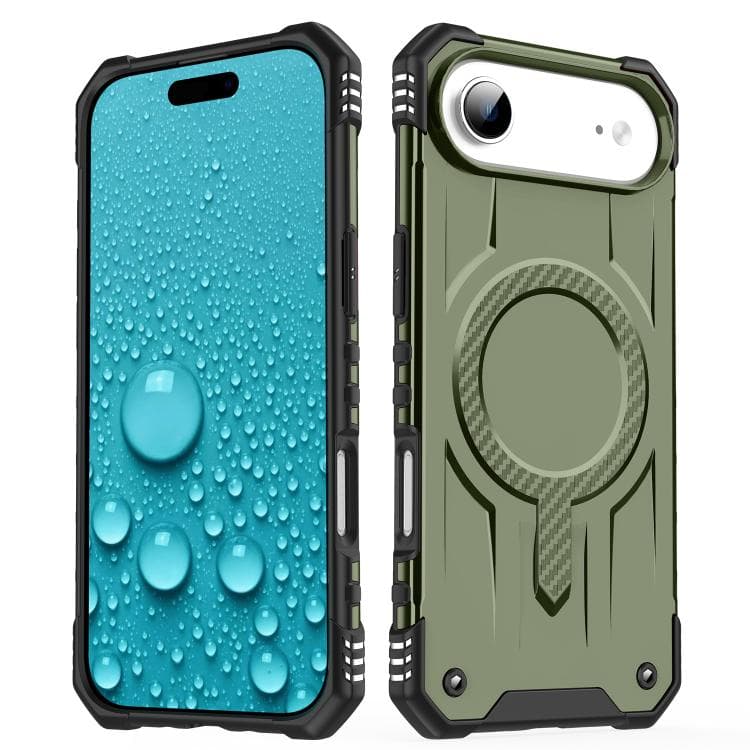 For iPhone Air Straship MagSafe TPU Hybrid PC Phone Case(Army Green) - Immagine 1