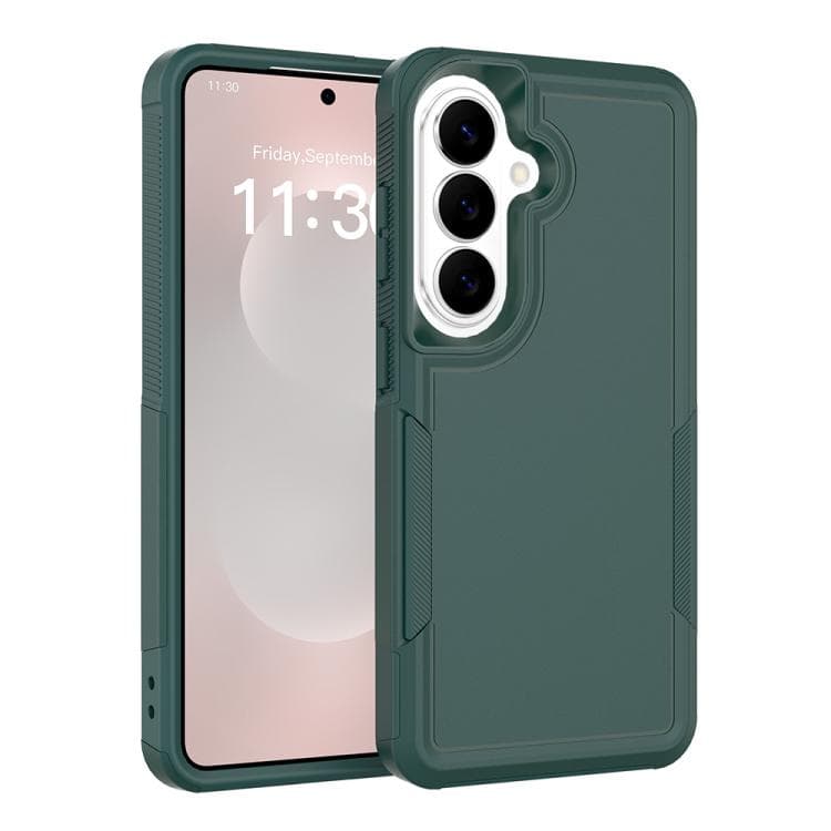 For Samsung Galaxy S26 5G 2 in 1 PC + TPU Phone Case(Dark Green) - Immagine 1