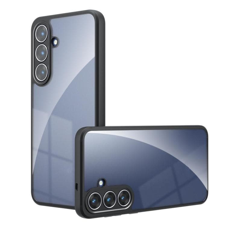 For Samsung Galaxy S26 5G Armor Precise Hole PC Hybrid TPU Phone Case(Transparent) - Immagine 1