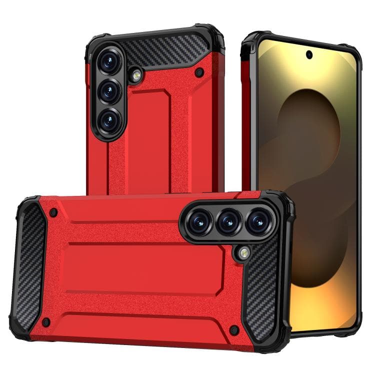 For Samsung Galaxy S26 5G Magic Armor TPU Hybrid PC Phone Case(Red) - Immagine 1