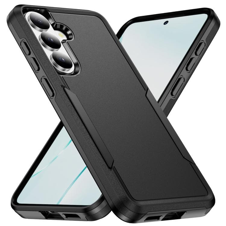 Custodia per telefono For Samsung Galaxy S26 5G Pioneer Armor Heavy Duty PC Ibrida TPU (Nero) - Immagine 1