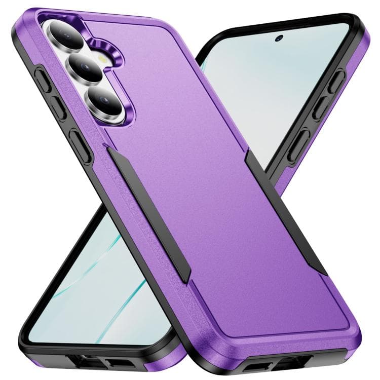 Custodia per telefono Pioneer Armor Heavy Duty PC Ibrida TPU per Samsung Galaxy S26 5G (Viola+Nero) - Immagine 1