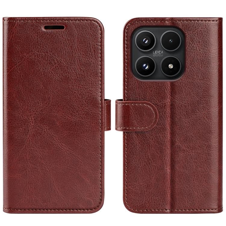For Xiaomi 17 R64 Texture Horizontal Flip Leather Phone Case(Brown) - Immagine 1